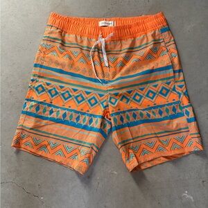 Departwest The Buckle Aztec Southwestern Board Shorts Size Small